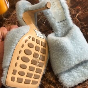 Bottega Veneta Stretch Shearling Mules